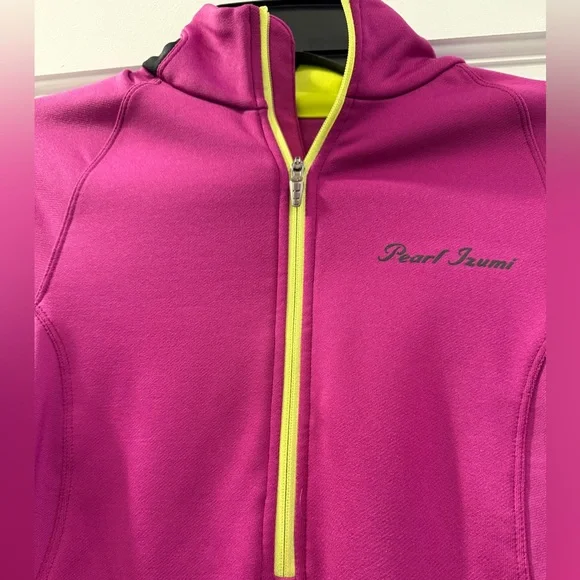 PEARL IZUMI Cycling Jersey Long Sleeve Women's 1/3 Zip shirt XS - Picture 3 of 5